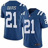 Nike Men & Women & Youth Colts 21 Vontae Davis Royal Blue Color Rush Limited Jersey,baseball caps,new era cap wholesale,wholesale hats